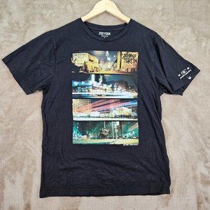 Zoo York X Brian Kelley The Streets Of New York T-Shirt Graphic Print Black